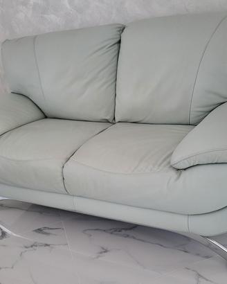 Coppia divani in vera pelle