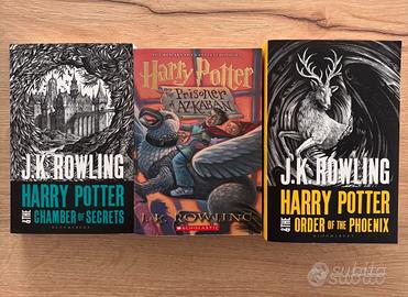 3 libri HARRY POTTER in lingua originale