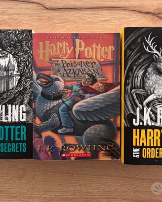 3 libri HARRY POTTER in lingua originale