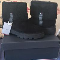 Stivaletti Medi Donna Tommy Hilfiger FauxFurSuede