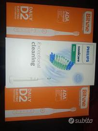 3 spaz.elet=1 philips sonicare 1100 + 2 bitvae d2