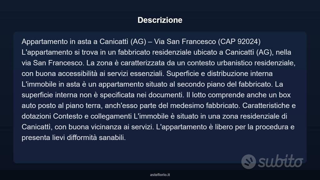 Appartamento – AG - Vista 2