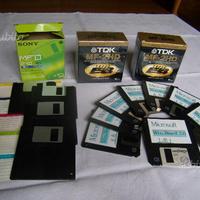 Floppy Disks e buste trasparenti