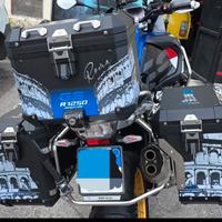 Borse laterali in alluminio BMW MOTORRAD 36lt+44lt