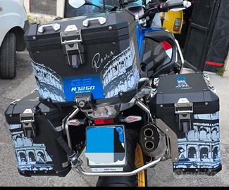 Borse laterali in alluminio BMW MOTORRAD 36lt+44lt