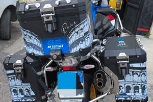 Borse laterali in alluminio BMW MOTORRAD 36lt+44lt