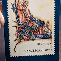 Libro "Filatelia e Francescanesimo"