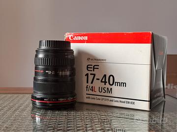 Canon  obiettivo 17 - 40 F4 L USM