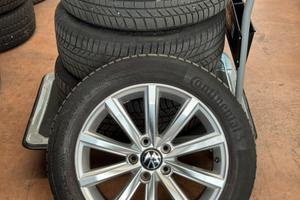Cerchi e gomme volkswagen passat 17