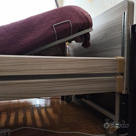 Letto ortopedico elettrico+materasso antidecubito