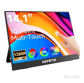 Mini Monitor portatile touch screen
