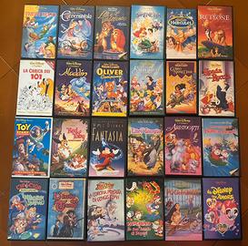 Blocco VHS Disney originali
