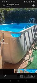 piscina intex con motore a sabbia 