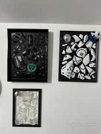 Quadri e lampade con bottiglie