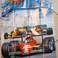 POSTER giochi SEGA MEGADRIVE/SUPER MONACO GP