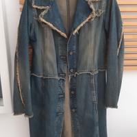 giacca cappotto donna in jeans Miss Maggie