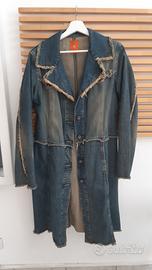 giacca cappotto donna in jeans Miss Maggie