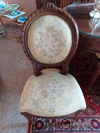 sedie artigianali luigi xvi