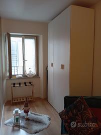 Armadio finitura bianco opaco