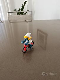 Puffetta in bicicletta