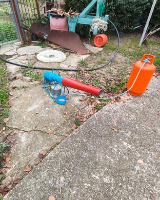 cannone spaventapasseri 