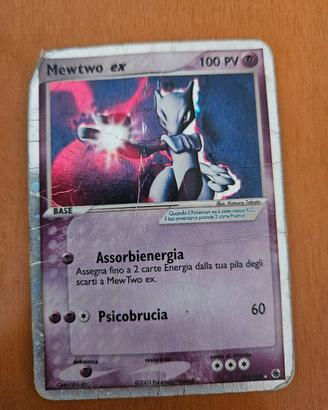 Pokemon Card- Mewtwo ex 101/109 ITA - Holo