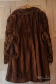 Cappotto in pelliccia di visone maschio demi-buff