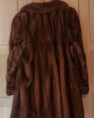 Cappotto in pelliccia di visone maschio demi-buff