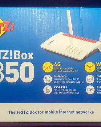 FRITZ!Box 6850 LTE International nuovo, mai aperto
