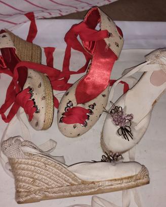 Espadrillas nr 38 vintage Naj Oleari e Sephora