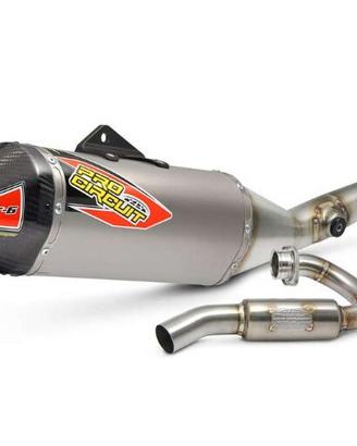 Kawasaki KX450 Scarico Pro Circuit T-6 acciaio ino