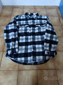 Jack & Jones Camicia Flanella Blank and White