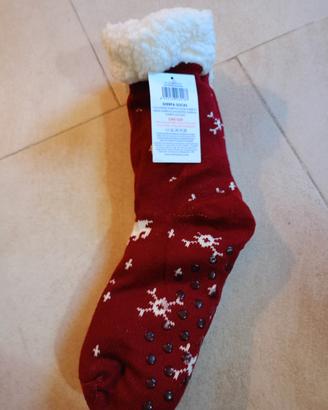 Calze antiscivolo invernali natalizie