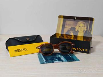 MOSCOT Originali 49 Tortoise Nuovi Completi