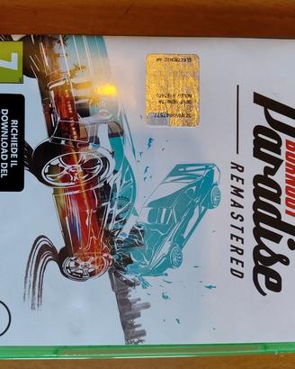 Bornout Paradise Remastered Xbox One