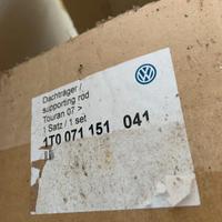 Barre portatutto tetto originali Volkswagen Touran