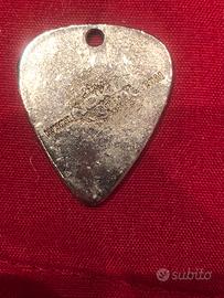 Plettro p/chitarra metallico c/logo Nokia Game