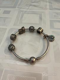 Bracciale Pandora+ 6 ciondoli