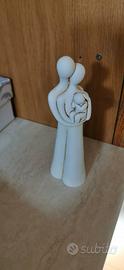 Statuetta Coppia con Bambino Fantin