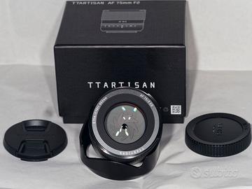 TTartisan AF 75 F/2 per Nikon Z