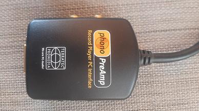 Terratec Phono preamp-Record player PC interface