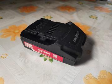 batteria metabo 2Ah usata