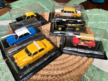Modellini 1/43 collezione "Taxi dal Mondo"