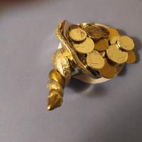 Cornucopia oro e argento Valenti 