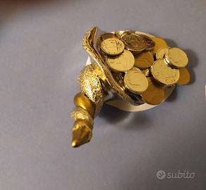 Cornucopia oro e argento Valenti 