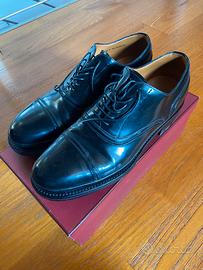 Scarpe stringate in pelle nera, Bally