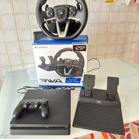 PlayStation 4 e volante rwa