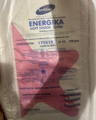 Materasso matrimoniale ENERGIKA SOFT TOUCH CLIMA