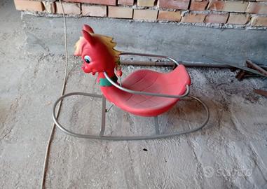 cavalluccio a dondolo vintage 60/70'