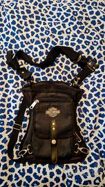 Borsa borsello da gamba Harley Davidson nuovo 
